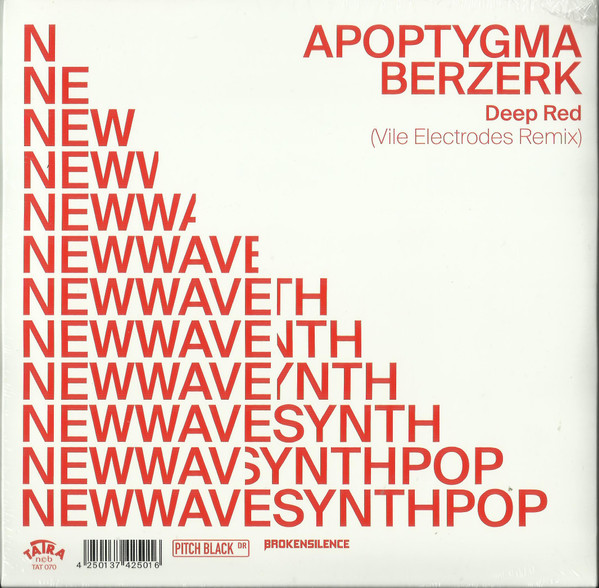 Apoptygma Berzerk / Vile Electrodes - Deep Red - Mint (M) - Vinyl
