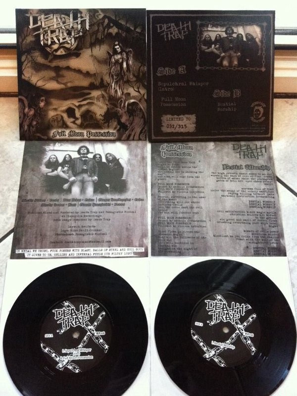 Death Trap (3) - Full Moon Possession - Mint (M) - Vinyl