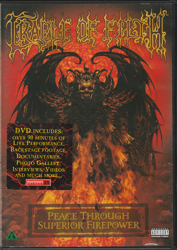 Cradle Of Filth - Peace Through Superior Firepower - Very Good Plus (VG+) - DVD