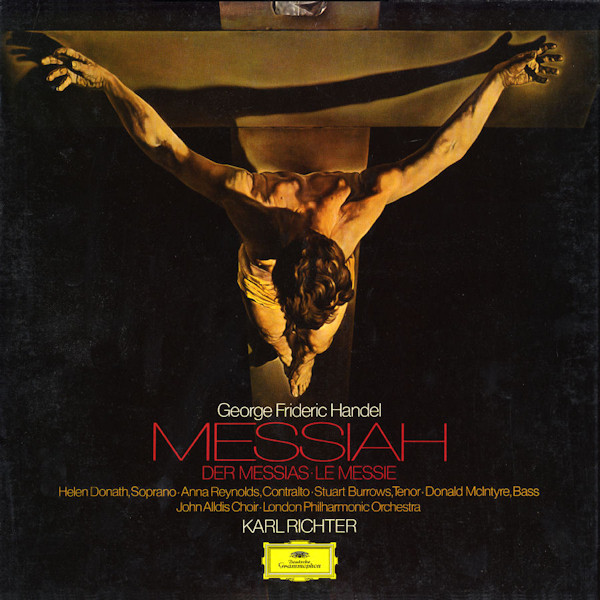 George Frideric Handel* - Helen Donath • Anna Reynolds • Stuart Burrows • Donald McIntyre, John Alldis Choir • London Philharmonic Orchestra, Karl Richter - Messiah - Near Mint (NM or M-) - Vinyl,Box Set