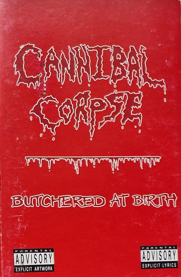 Cannibal Corpse - Butchered At Birth - Near Mint (NM or M-) - Cassette