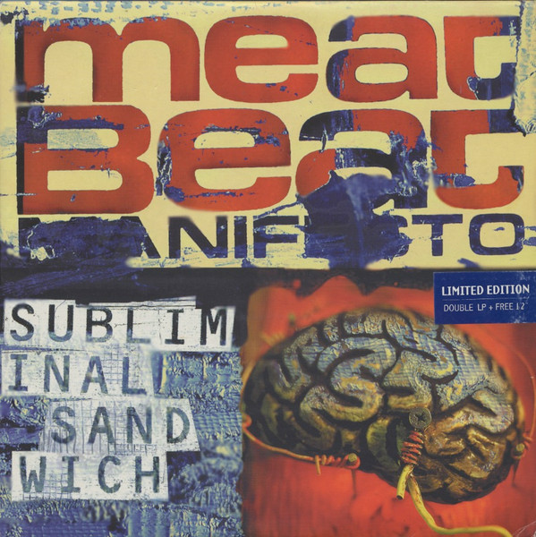 Meat Beat Manifesto - Subliminal Sandwich - Near Mint (NM or M-) - Vinyl,Vinyl