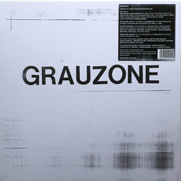 Grauzone - Grauzone (Limited 40 Years Anniversary Box Set) - Mint (M) - Vinyl,Vinyl,Box Set
