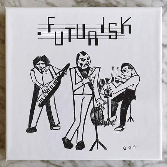 Futurisk - Recordings 1980-1982 - Mint (M) - Box Set,Vinyl,Vinyl,Vinyl,Flexi-disc