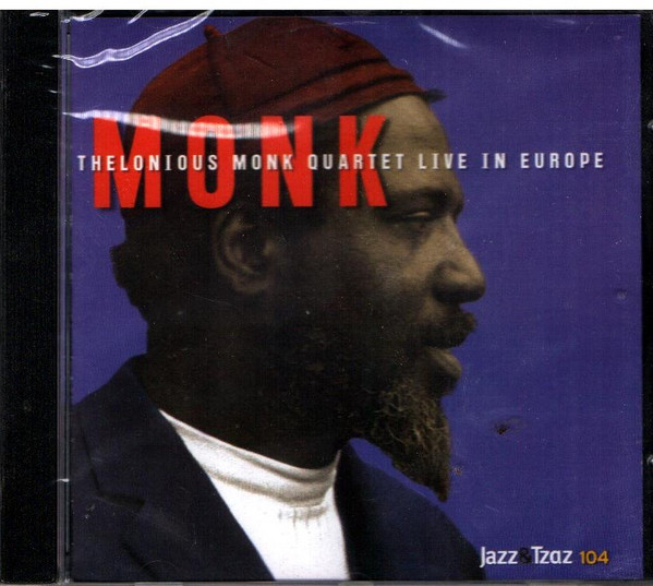 The Thelonious Monk Quartet - Live In Europe - Near Mint (NM or M-) - CD