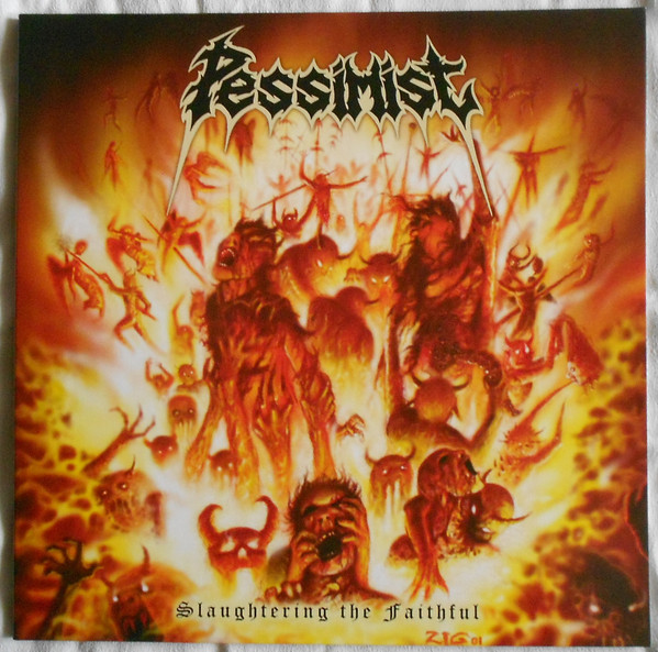 Pessimist - Slaughtering The Faithful - Mint (M) - Vinyl