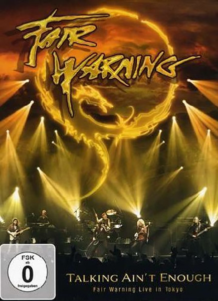 Fair Warning (2) - Talking Ain't Enough Fair Warning Live In Tokyo - Mint (M) - DVD