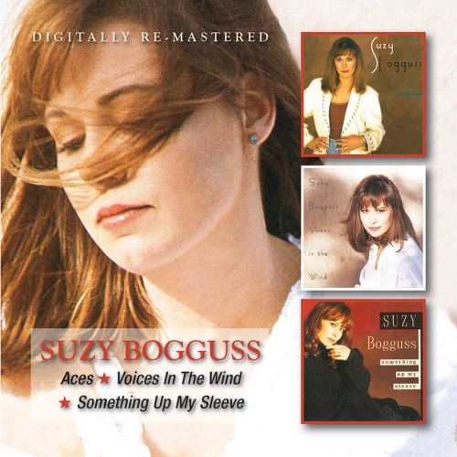 Suzy Bogguss - Aces / Voices In The Wind / Something Up My Sleeve - Mint (M) - CD,CD,All Media