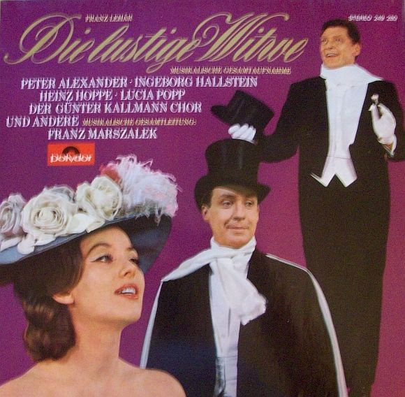 Franz Lehár - Die Lustige Witwe - Near Mint (NM or M-) - Vinyl