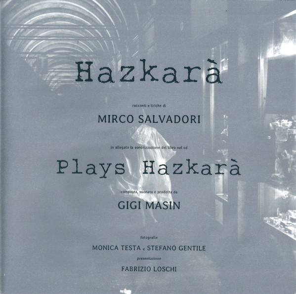 Gigi Masin - Plays Hazkarà - Mint (M) - CD