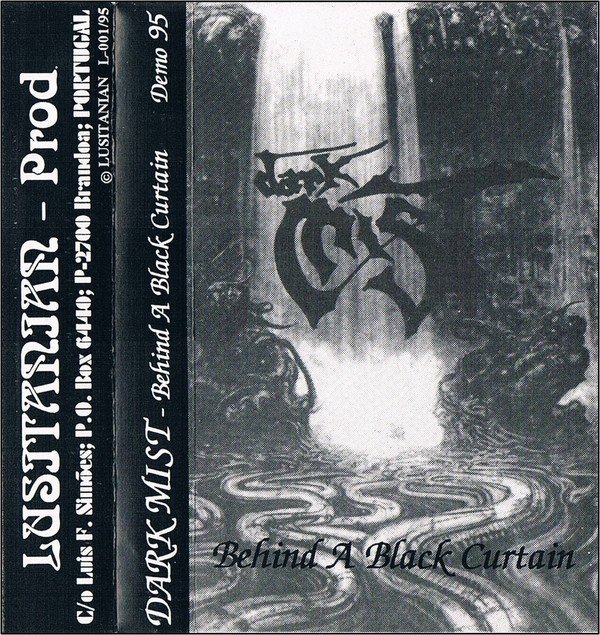 Dark Mist - Behind A Black Curtain - Mint (M) - Cassette