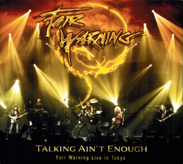 Fair Warning (2) - Talking Ain't Enough Fair Warning Live In Tokyo - Mint (M) - CD