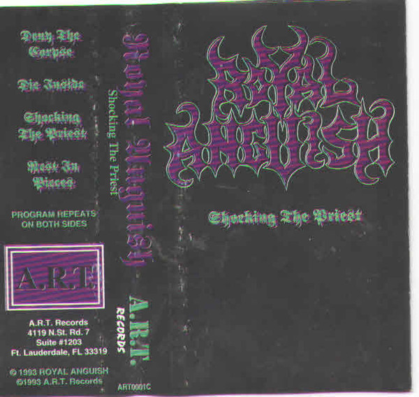 Royal Anguish - Shocking The Priest - Mint (M) - Cassette