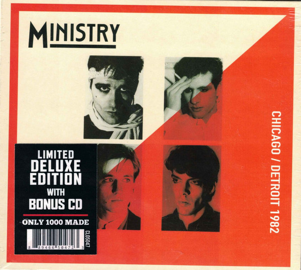 Ministry - Chicago / Detroit 1982 - Mint (M) - CD