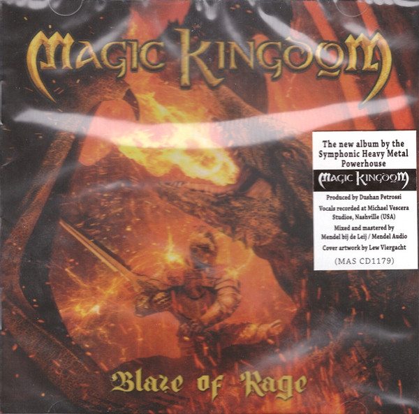 Magic Kingdom - Blaze Of Rage - Mint (M) - CD