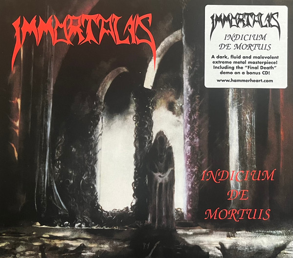 Immortalis - Indicium De Mortuis - Mint (M) - CD,CD,All Media