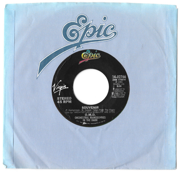 Orchestral Manoeuvres In The Dark - Souvenir - Very Good Plus (VG+) - Vinyl
