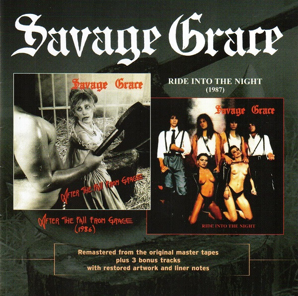Savage Grace - After The Fall From Grace / Ride Into The Night - Mint (M) - CD