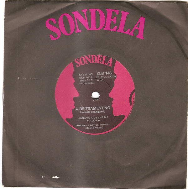 Jabavu Queens Na Maqola - A Re Tsameyeng / Banna - Very Good Plus (VG+) - Vinyl