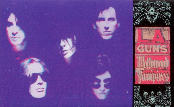 L.A. Guns - Hollywood Vampires - Very Good Plus (VG+) - Cassette