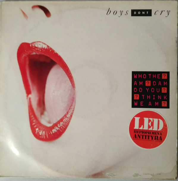 Boys Don't Cry - Who The Am Dam Do You Think We Am - Mint (M) - Vinyl