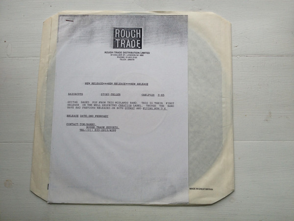 Razorcuts - Storyteller - Near Mint (NM or M-) - Vinyl