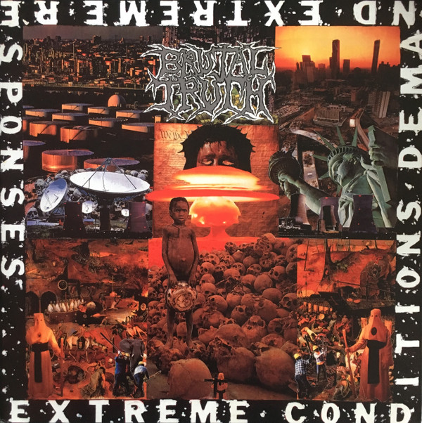 Brutal Truth - Extreme Conditions Demand Extreme Responses - Mint (M) - Vinyl