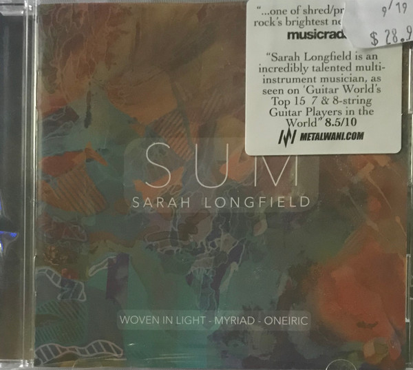 Sarah Longfield - Sum - Mint (M) - CD