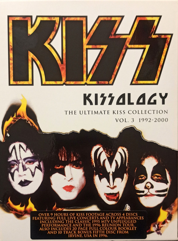 Kiss - Kissology: The Ultimate Kiss Collection Vol. 3 1992-2000 - Near Mint (NM or M-) - DVD,DVD