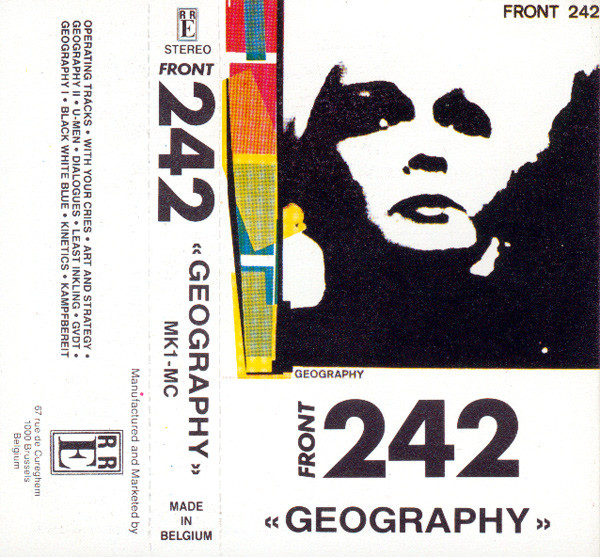 Front 242 - Geography - Mint (M) - Cassette