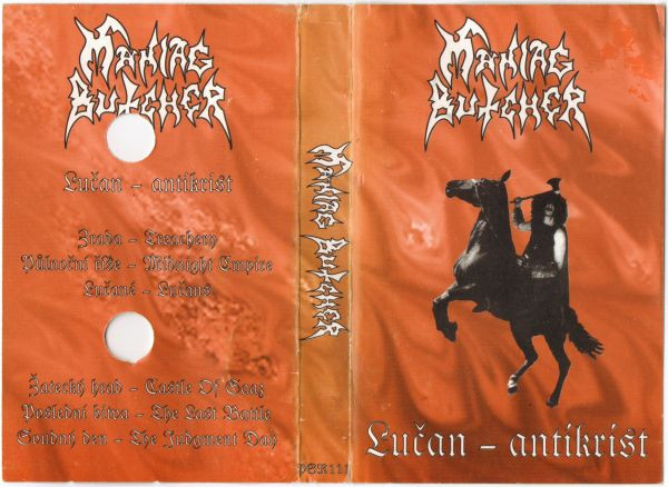Maniac Butcher - Lučan - Antikrist - Mint (M) - Cassette