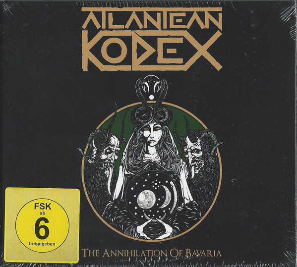 Atlantean Kodex - The Annihilation Of Bavaria - Very Good Plus (VG+) - CD,DVD