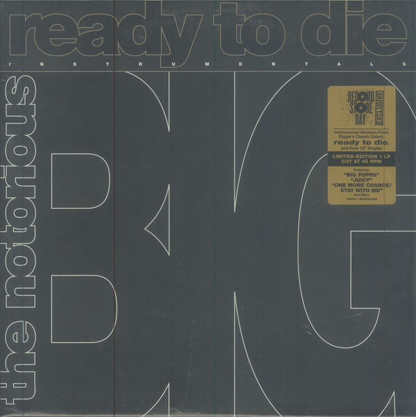 The Notorious B.I.G.* - Ready To Die Instrumentals - Mint (M) - Vinyl