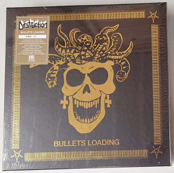 Destruction - Bullets Loading - Mint (M) - Box Set,CD,CD,CD,CD,Vinyl,Vinyl,Vinyl,Vinyl,Cassette,Cassette,Cassette