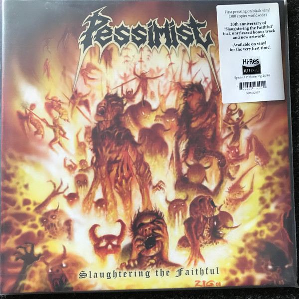 Pessimist - Slaughtering The Faithful - Mint (M) - Vinyl