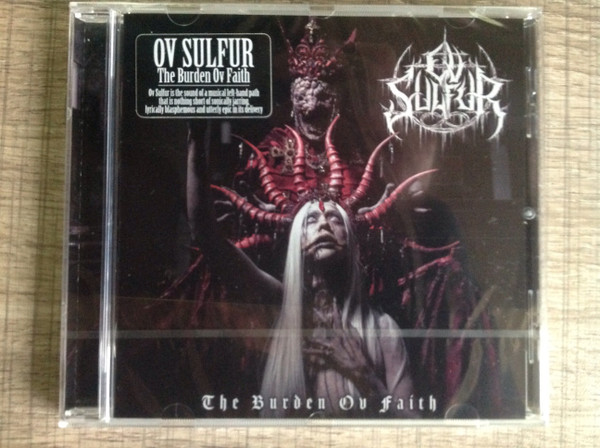 Ov Sulfur - The Burden Ov Faith - Mint (M) - CD