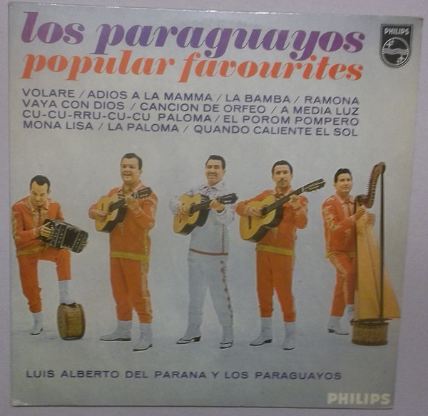 Luis Alberto del Parana y Los Paraguayos - Los Paraguayos Popular Favourites - Very Good Plus (VG+) - Vinyl