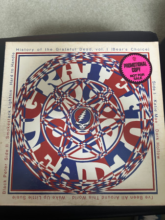 The Grateful Dead - History of the Grateful Dead, vol. 1 (Bear’s Choice) - Very Good Plus (VG+) - Vinyl