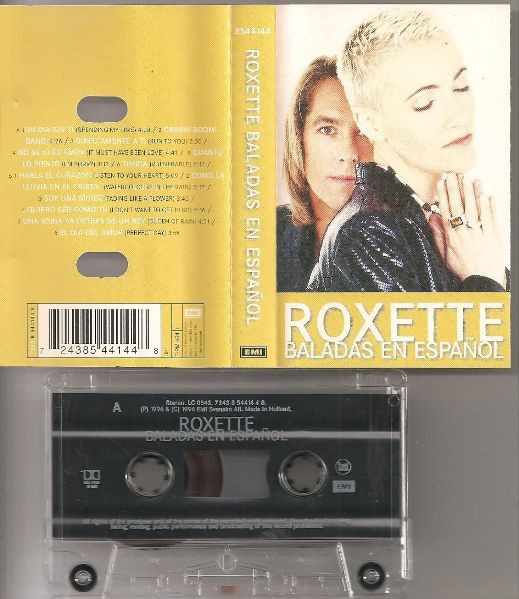 Roxette - Baladas En Español - Mint (M) - Cassette