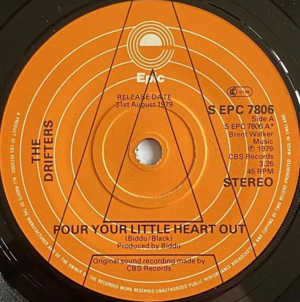 The Drifters - Pour Your Little Heart Out - Near Mint (NM or M-) - Vinyl