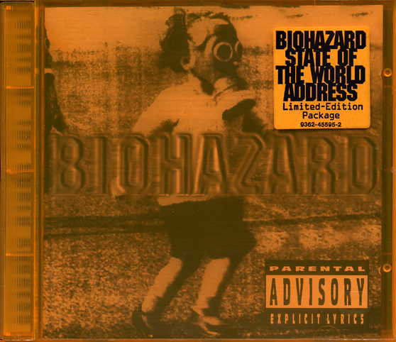 Biohazard - State Of The World Address - Near Mint (NM or M-) - CD
