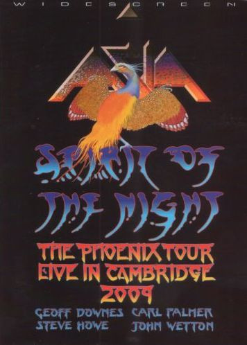 Asia (2) - Spirit Of The Night: The Phoenix Tour Live In Cambridge 2009 - Mint (M) - DVD