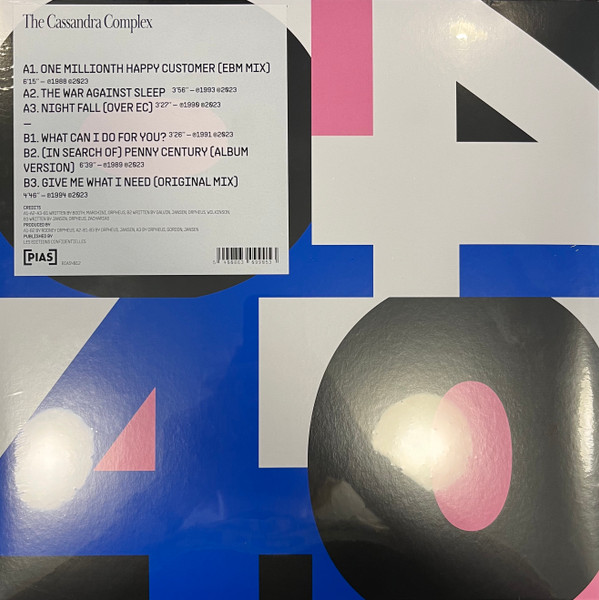 The Cassandra Complex - [PIAS] 40 - Mint (M) - Vinyl