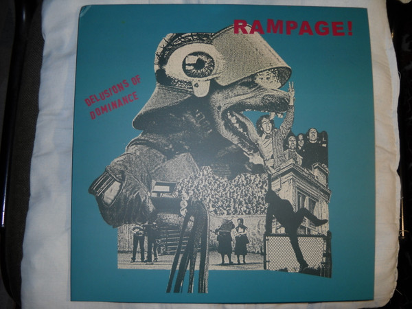 Rampage! - Delusions Of Dominance - Near Mint (NM or M-) - Vinyl