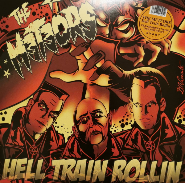 The Meteors (2) - Hell Train Rollin - Mint (M) - Vinyl