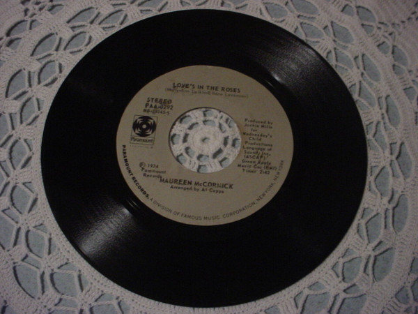 Maureen McCormick - Harmonize / Love's In The Roses - Near Mint (NM or M-) - Vinyl