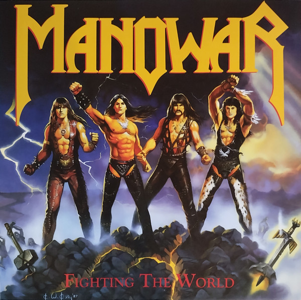 Manowar - Fighting The World - Mint (M) - Vinyl