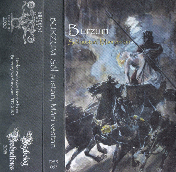 Burzum - Sôl Austan, Mâni Vestan - Mint (M) - Cassette