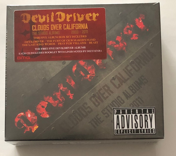 DevilDriver - Clouds Over California - Mint (M) - CD,CD,CD,CD,CD,Box Set