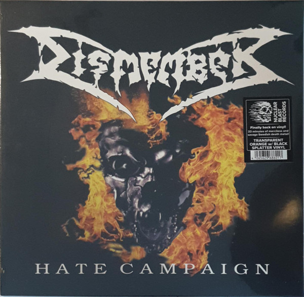 Dismember - Hate Campaign - Mint (M) - Vinyl